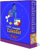 HTML Calendar Maker